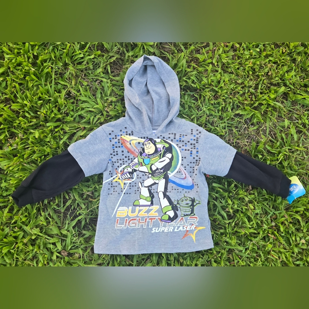 Disney Toy Story Buzz lightyear Hoodie Size 24 Months NWT